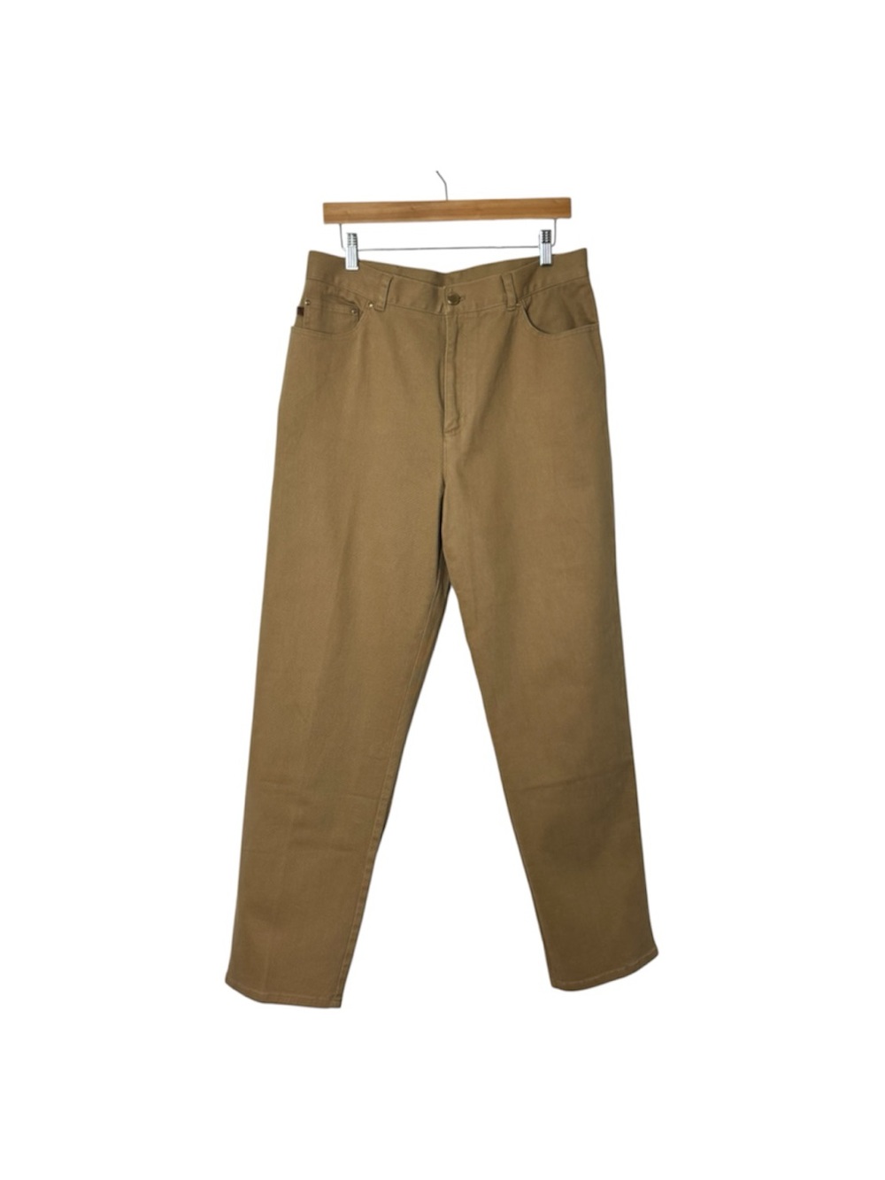 Lauren Ralph Lauren Light Brown Cotton Blend Jeans Size 14